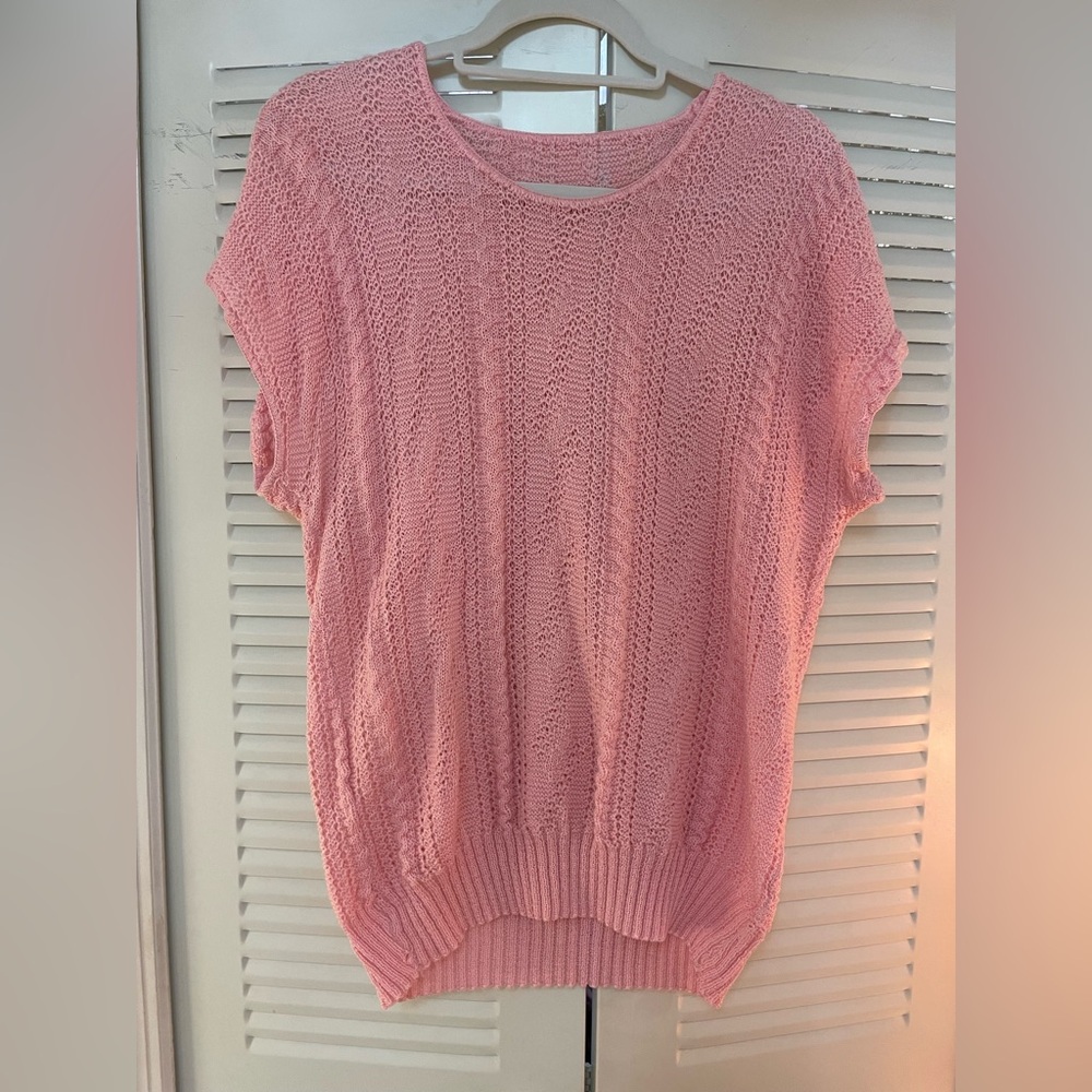 Vintage Pink Sweater / Vest